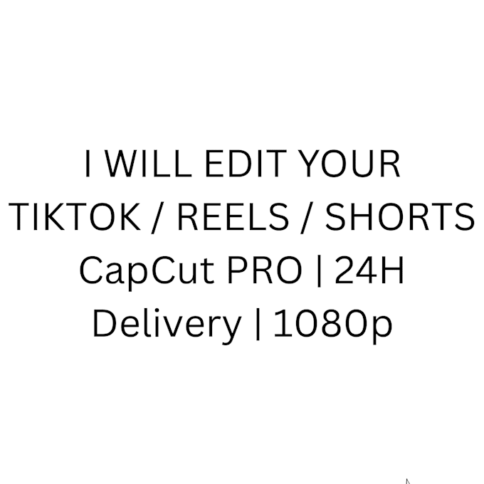 edit your video in capcut for shorts and reels