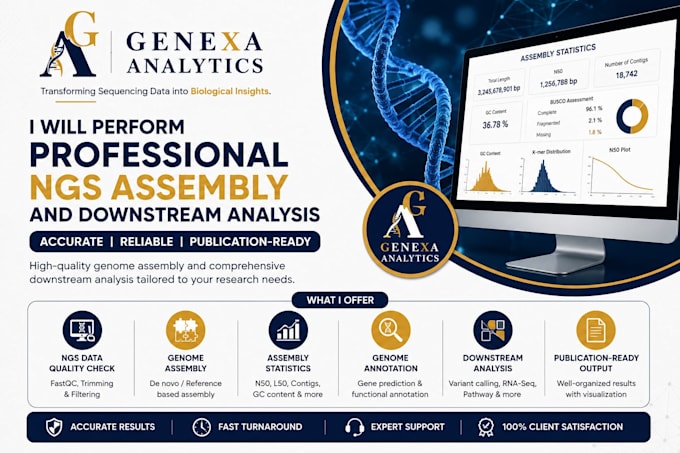 perform professional ngs assembly and downstream analysis