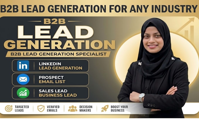do b2b lead generation, prospect research and email research
