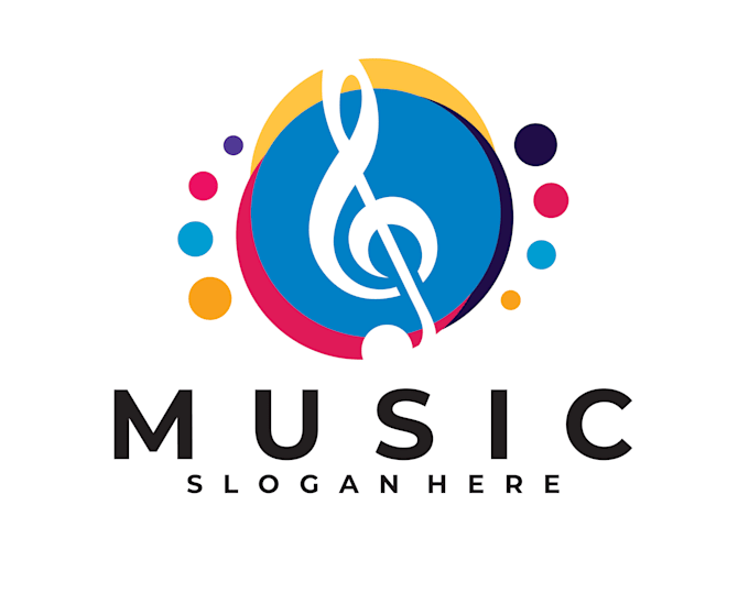 create a modern entertainment logo with professional