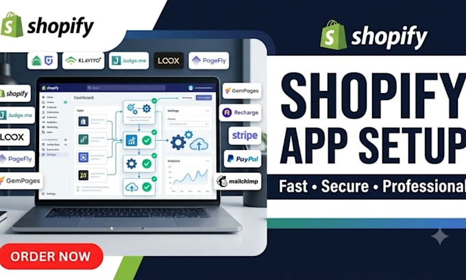 do shopify app integration and configure premium apps for your shopify store