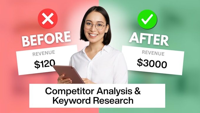 do niche keyword research with competitor analysis
