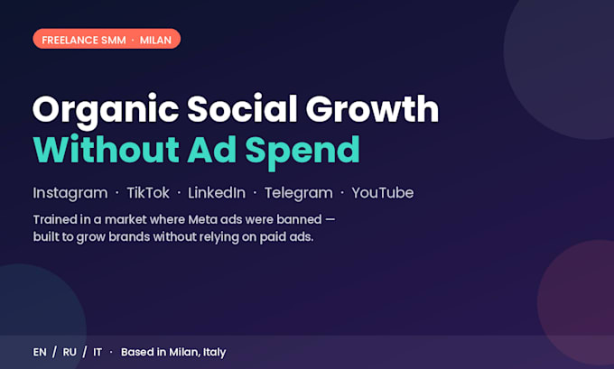 social media audit and growth roadmap