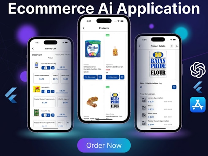 do ai mobile apps, ai cab booking apps ,ai chat bot flutter