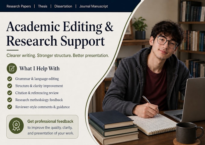 proofread, edit and improve your academic technical document