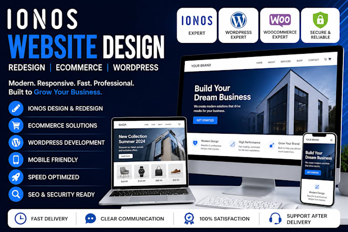 do ionos website design ionos website redesign ionos ecommerce wordpress website