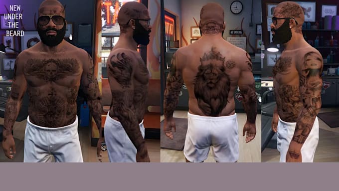 custom tattoo for gta fivem