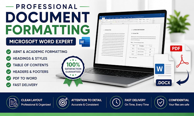 proofread and format portuguese documents