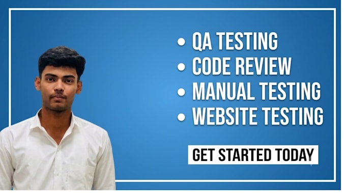 do manual QA testing ,website testing and bug reporting