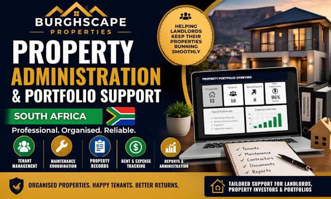provide property administration and portfolio support