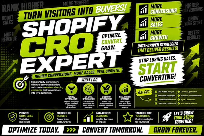 audit and optimize your shopify store to increase conversions