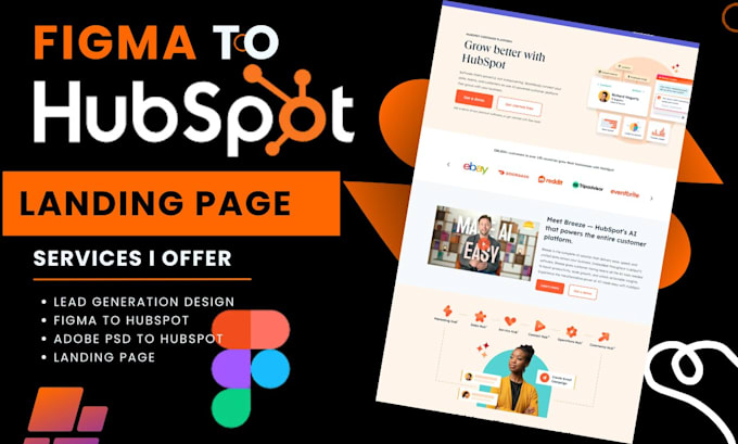 figma to hubspot landing page, hubspot cms