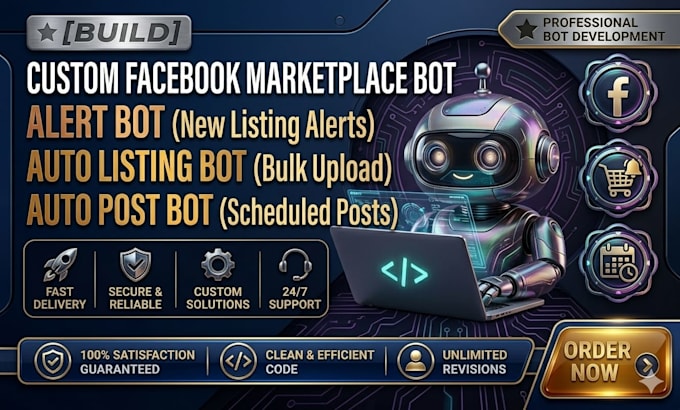 do facebook marketplace bot, auto posting bot, auto listing bot, uploading bot