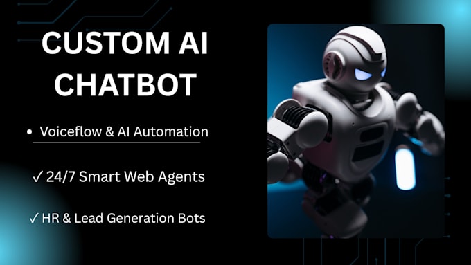 build a custom voiceflow ai chatbot and automated HR agent