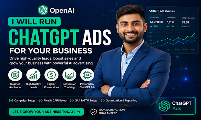 set up and manage professional chatgpt ads