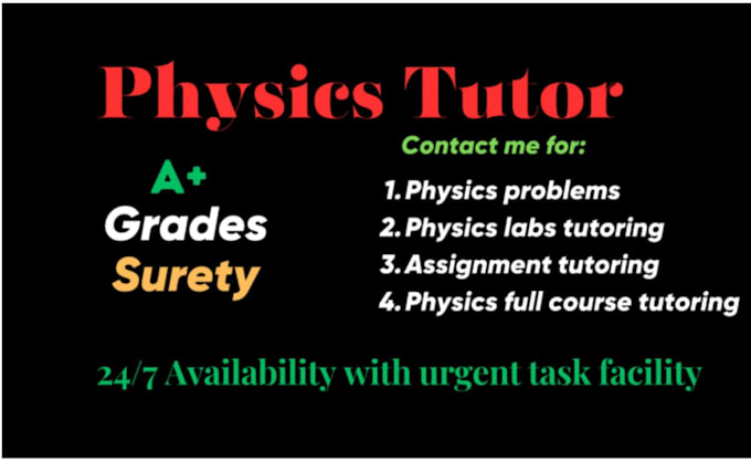 assist you in physics problems and physics labs reports