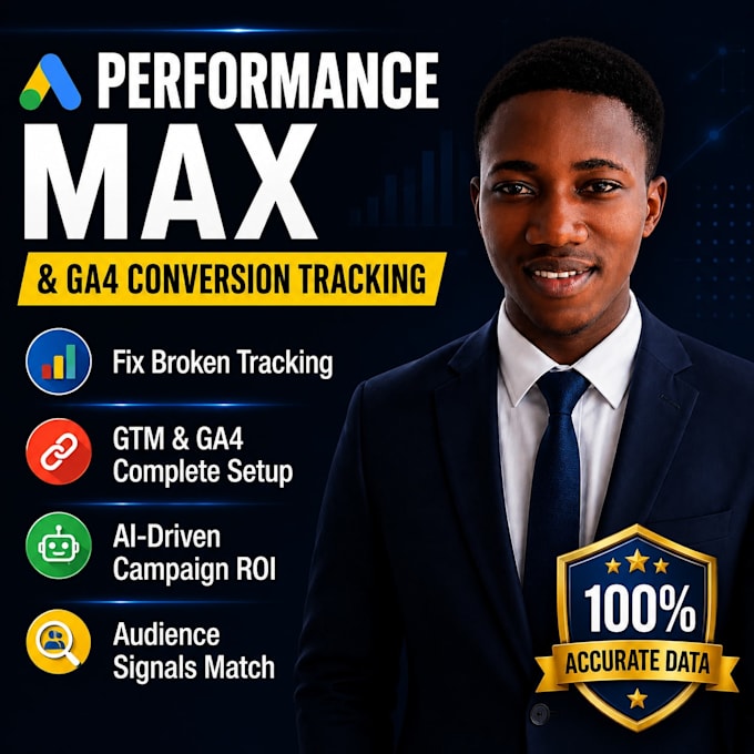 setup google performance max campaign and conversion tracking