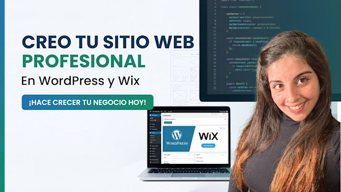design your website in wordpress o wix