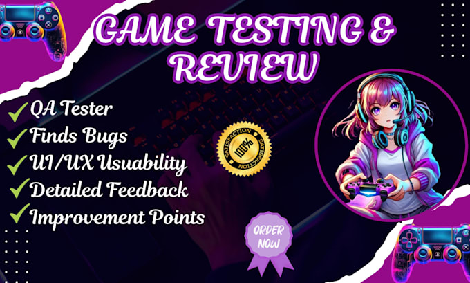 do game testing for your steam PC game with QA feedback