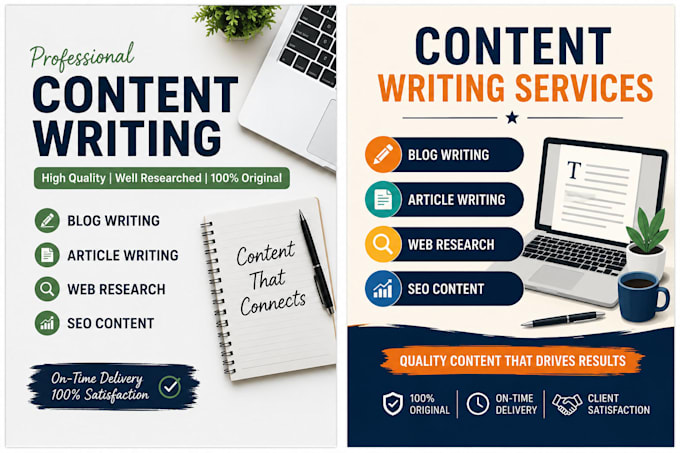 write blog posts articles and web research