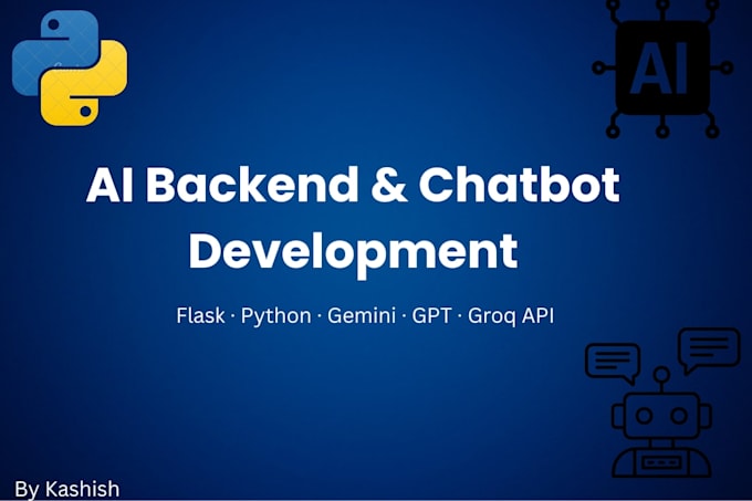 build a python flask ai chatbot or web app for you