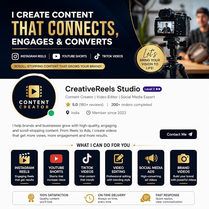 create content calender, logo design, email marketing
