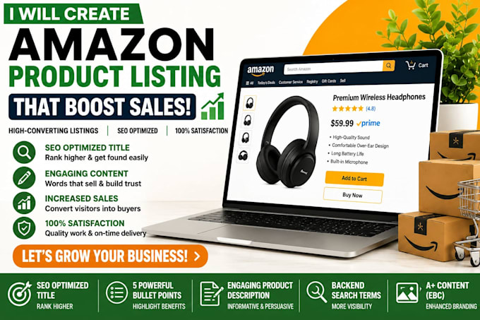 do amazon product listing in seller central
