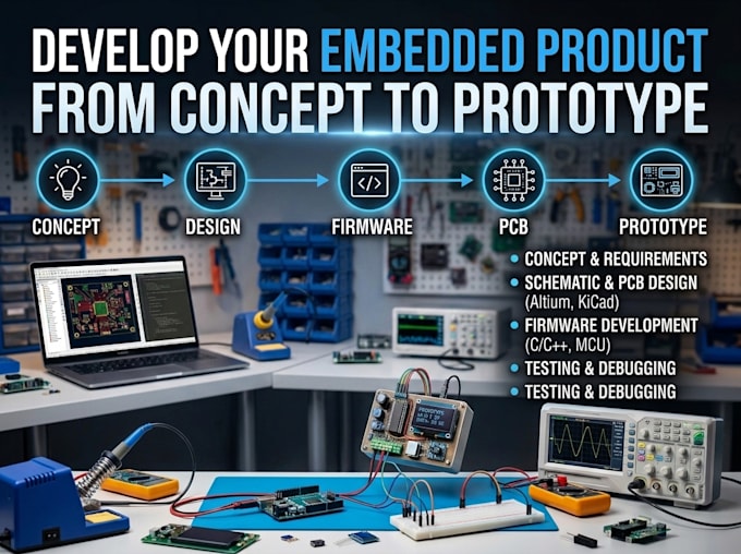 develop your embedded product from concept to prototype
