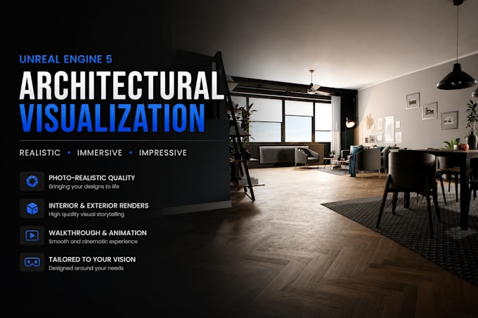 an unreal engine 5 architectural walkthrough and VR experience