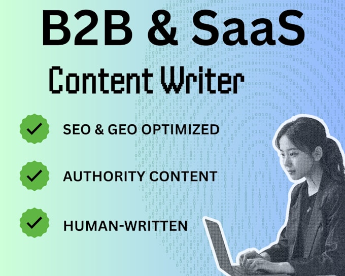 write b2b marketing SEO blog posts