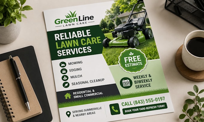 create a professional flyer for your clinic or small business