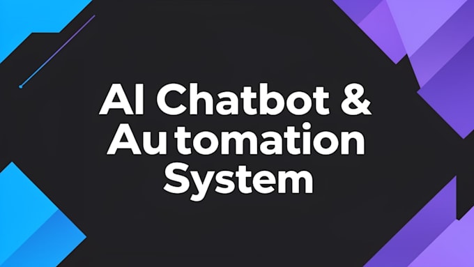 build an ai chatbot or phone answering system for your business