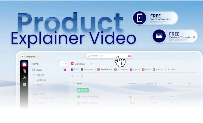 create animated saas explainer video or saas demo video