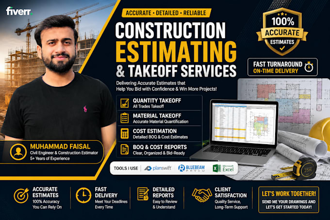 do construction quantity takeoff