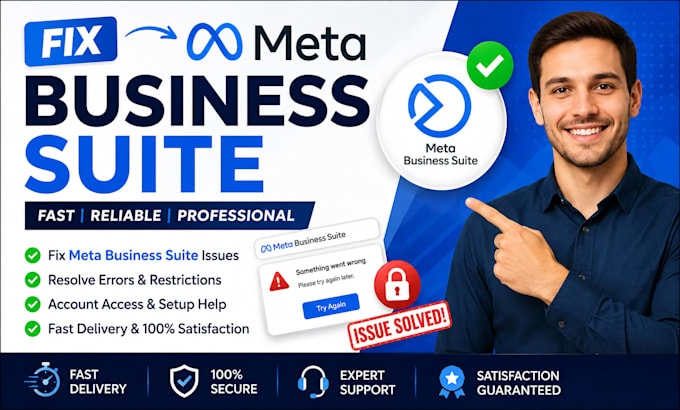 set up and fix meta business suite and ad account meta pixel ads account