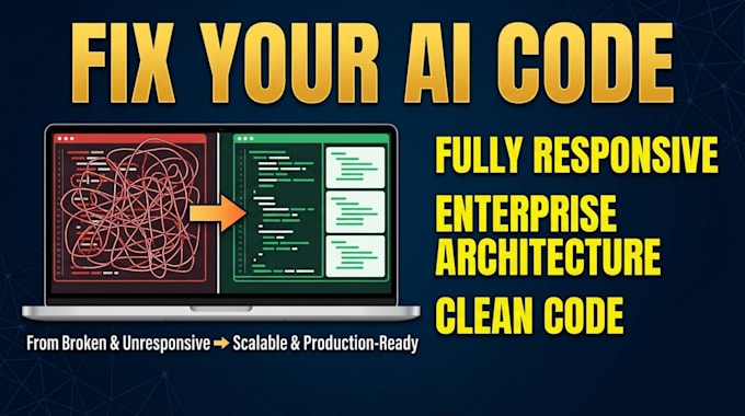 fix and scale your ai generated UI design and code