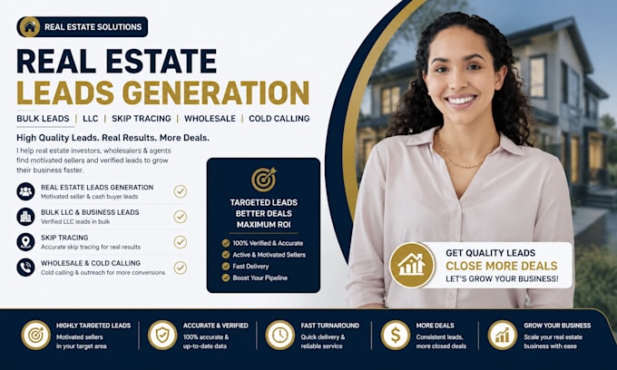 do real estate leads generation bulk llc skip tracing wholesale cold calling