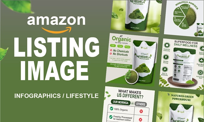 design amazon listing images, product infographic design