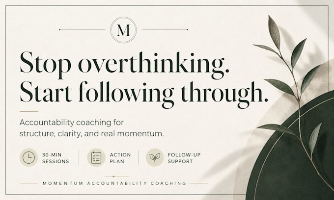be your accountability coach