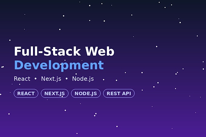 build a full stack web app with react nextjs and nodejs