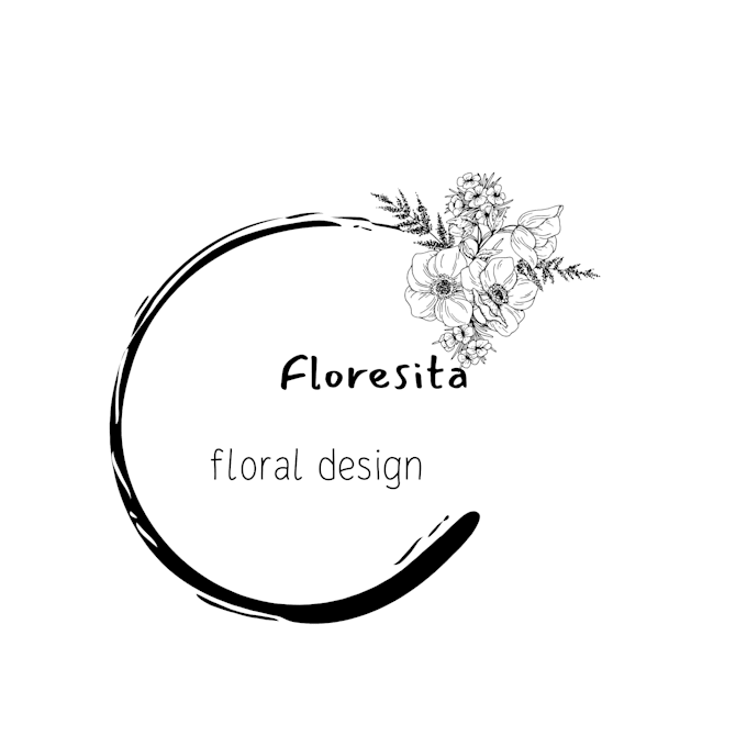 create a flower shop logo