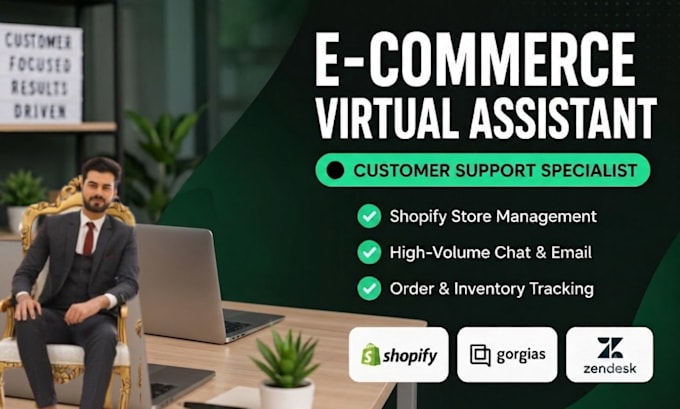 be your customer support and ecommerce virtual assistant