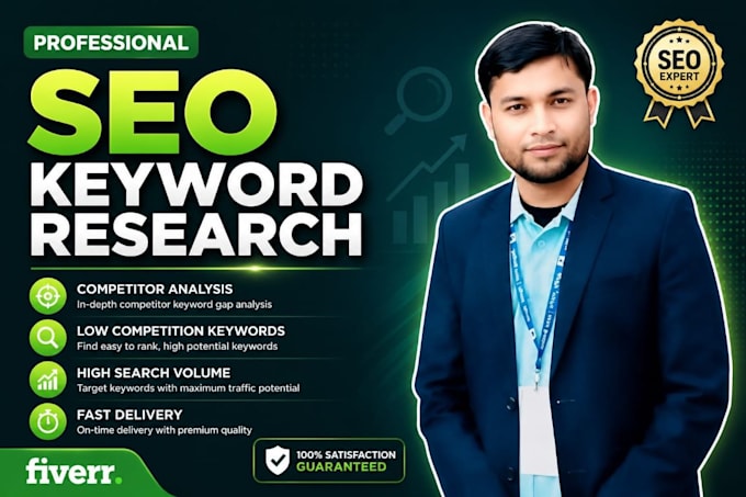 do SEO keyword research and competitor analysis