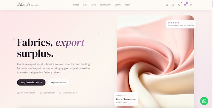 build a stunning website with premium UI and animations