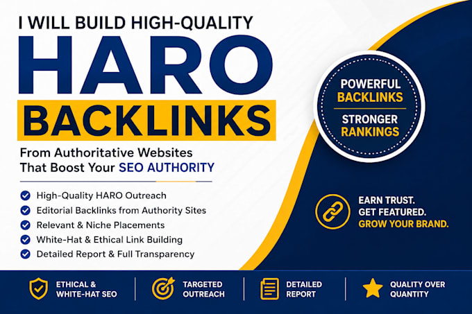 get quality backlinks with haro pitches and replies