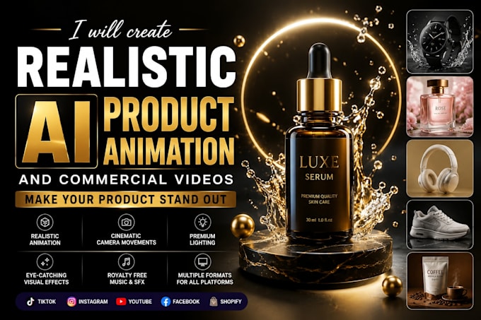 create cinematic ai product commercials and luxury brand video ads