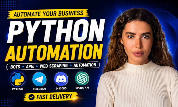 build custom bot using python, web scraping, selenium, and web automation, api