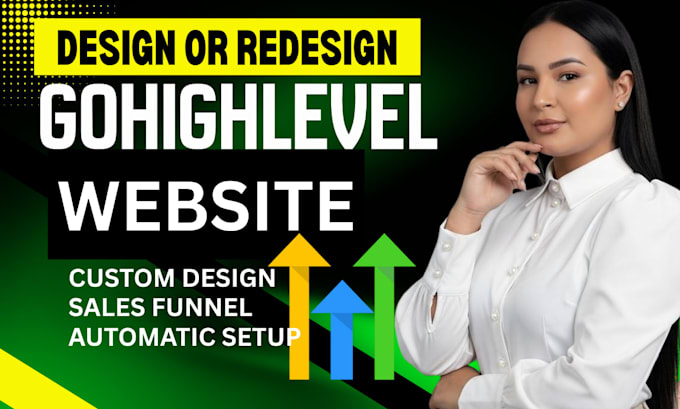 do gohighlevel website design, ghl sales funnel, landing page, automation expert