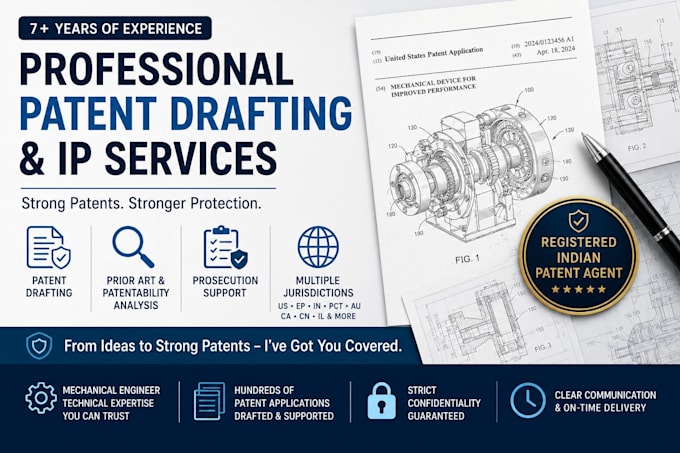 draft a professional patent application for your invention