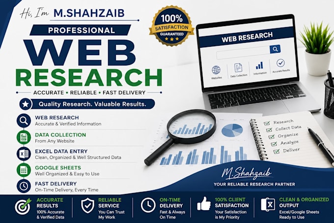 do accurate data entry, copy paste, excel data entry and web research